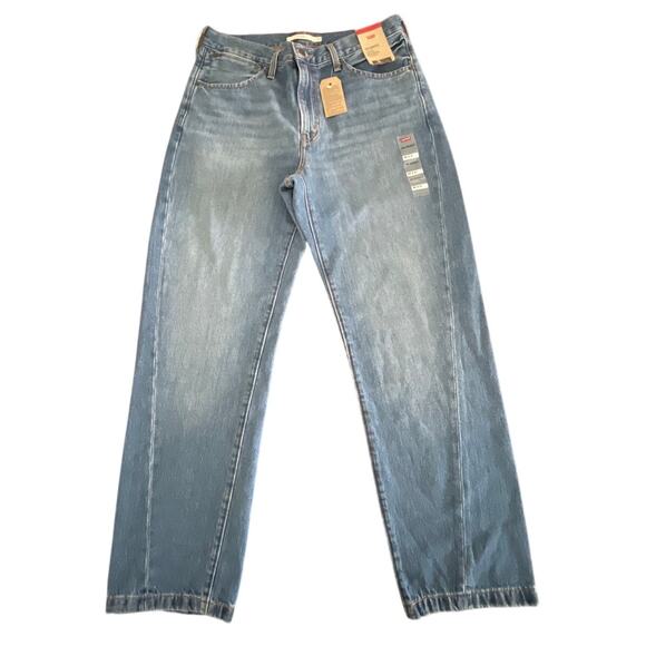 Levi's Women's Mid-Rise 94's Baggy Straight Leg Jeans 30x31 NWT - It's Gonna Be - Picture 2 of 9